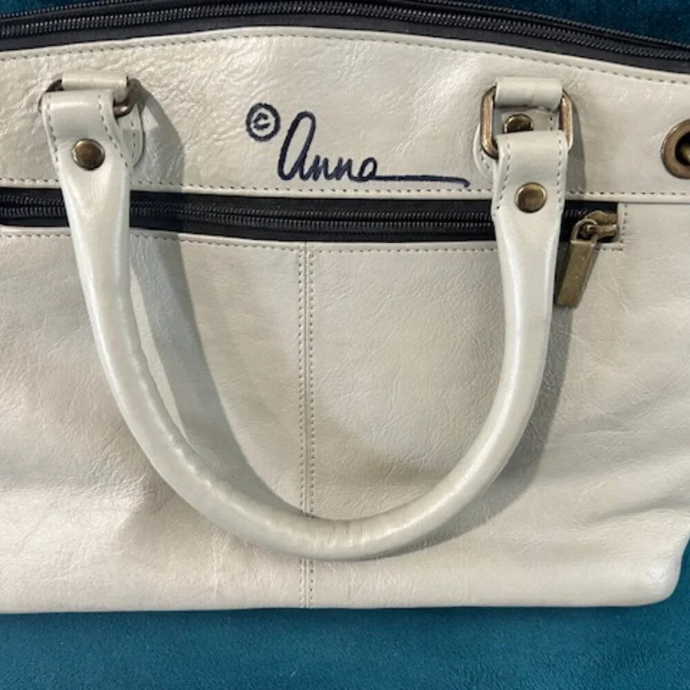 Anna By Anuschka Hand Painted Leather Purse - Picture 8 of 9